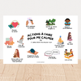 Charger l'image dans la visionneuse de la galerie, Actions à faire pour me calmer – Affiche éducative islamique
