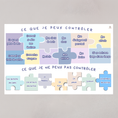 Load image into Gallery viewer, What I Can Control – Educational Poster
