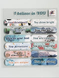 Charger l'image dans la visionneuse de la galerie, “I Believe in You” Stickers – Positive Affirmations
